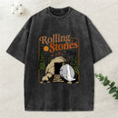 The Stone Was Rolled Away Christian Washed T-Shirt