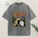 The Stone Was Rolled Away Christian Washed T-Shirt