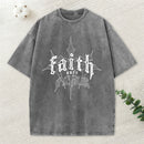 Faith Over Fear Christian Washed T-Shirt