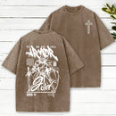 Armor Of God Christian Washed T-Shirt