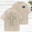 Jesus Salvation Tour Chrsitian Washed T-Shirt
