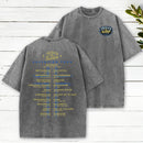 Jesus Salvation Tour Chrsitian Washed T-Shirt