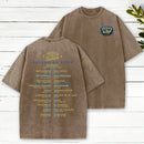 Jesus Salvation Tour Chrsitian Washed T-Shirt