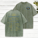 Jesus Salvation Tour Chrsitian Washed T-Shirt