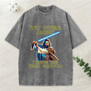 It's Over Satan Chrsitian Washed T-Shirt