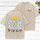 He Left The 99 Christian Washed T-Shirt