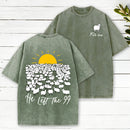 He Left The 99 Christian Washed T-Shirt