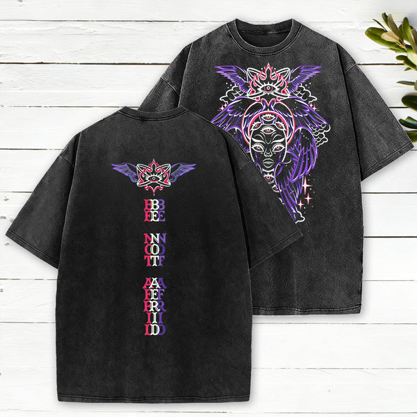 Be Not Afraid Christian Washed T-Shirt