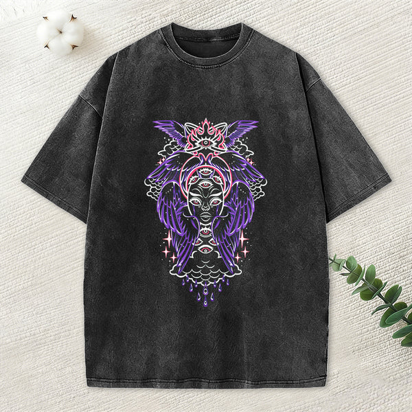 Be Not Afraid Christian Washed T-Shirt