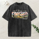 It Is Finished Christian Washed T-Shirt