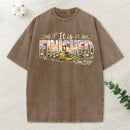 It Is Finished Christian Washed T-Shirt
