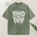 Forged By Faith Chrsitian Washed T-Shirt