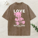 Love Bears All Things Christian Washed T-Shirt