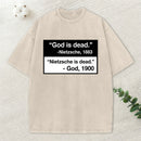 Nietzsche Is Dead Christian Washed T-Shirt