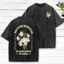 Motherhood Is Kingdom Christian Washed T-Shirt