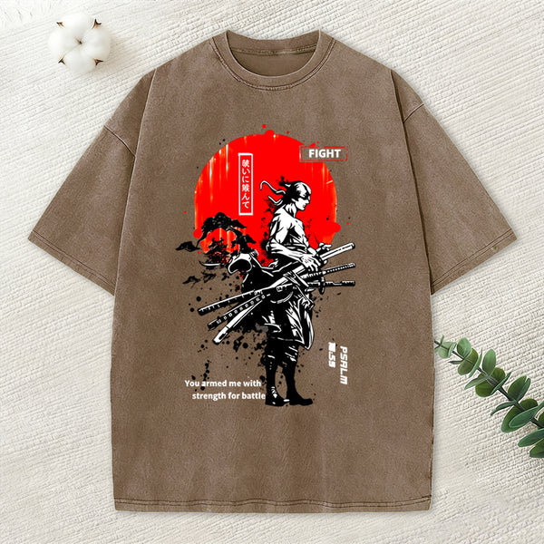 You Gave Me Strength Chirstian Washed T-Shirt