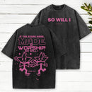 If The Stars Were Made To Worship Christian Washed T-Shirt