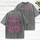 If The Stars Were Made To Worship Christian Washed T-Shirt