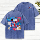 250 Years Of Freedom Christian Washed T-Shirt