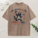 One Nation Under God Christian Washed T-Shirt