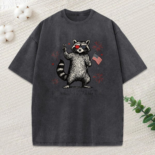 God Shed His Grace On Thee Christian Washed T-Shirt