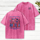 Faith Freedom And Family Christian Washed T-Shirt