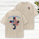 One Nation Under God Christian Washed T-Shirt