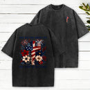 One Nation Under God Christian Washed T-Shirt