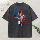 Products/Kneel For The Cross Christian Washed T-Shirt