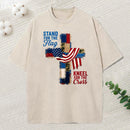 Products/Kneel For The Cross Christian Washed T-Shirt