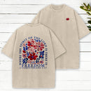 Where The Spirit Of The Lord Christian Washed T-Shirt