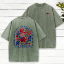 Where The Spirit Of The Lord Christian Washed T-Shirt