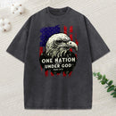 One Nation Under God Christian Washed T-Shirt