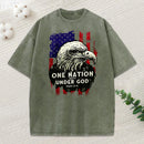 One Nation Under God Christian Washed T-Shirt