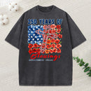 250 Years Of Blessings Christian Washed T-Shirt