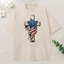 Cross Christian Washed T-Shirt