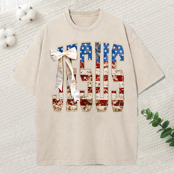 Jesus Christian Washed T-Shirt