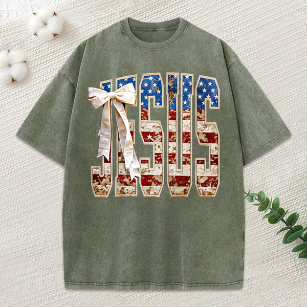 Jesus Christian Washed T-Shirt