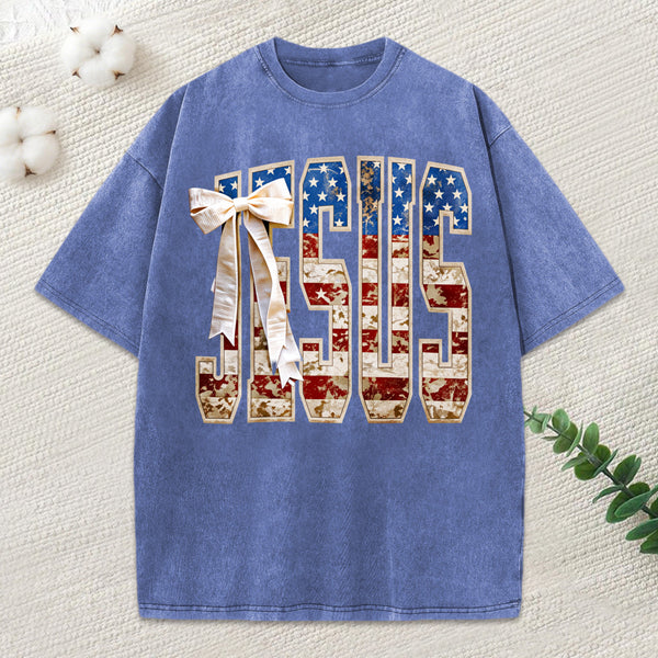 Jesus Christian Washed T-Shirt