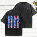 God Blessed America Christian Washed T-Shirt