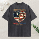 Faith And Freedom Christian Washed T-Shirt