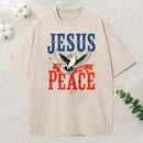 Jesus Is My Peace Christian Washed T-Shirt