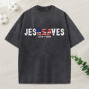 Jesus Saves Christian Washed T-Shirt