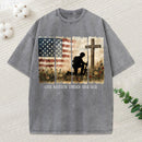 One Nation Under One God Christian Washed T-Shirt
