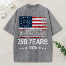 We The People In God We Trust Christian Washed T-Shirt