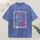 250 Years Under God Christian Washed T-Shirt