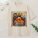Most Merciful Jesus Have Mercy On Us Christian Washed T-Shirt
