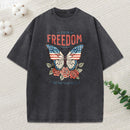 Freedom Christian Washed T Shrit