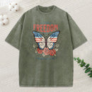 Freedom Christian Washed T Shrit