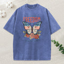 Freedom Christian Washed T Shrit